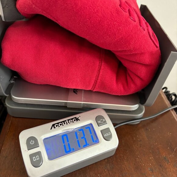 MV Sport Alabama Crimson Tide Mens Sweatshirt Medium Red Embroidered Crew‎ 18196 - Picture 7 of 7